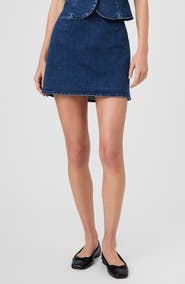 French Connection Delancey Denim Miniskirt