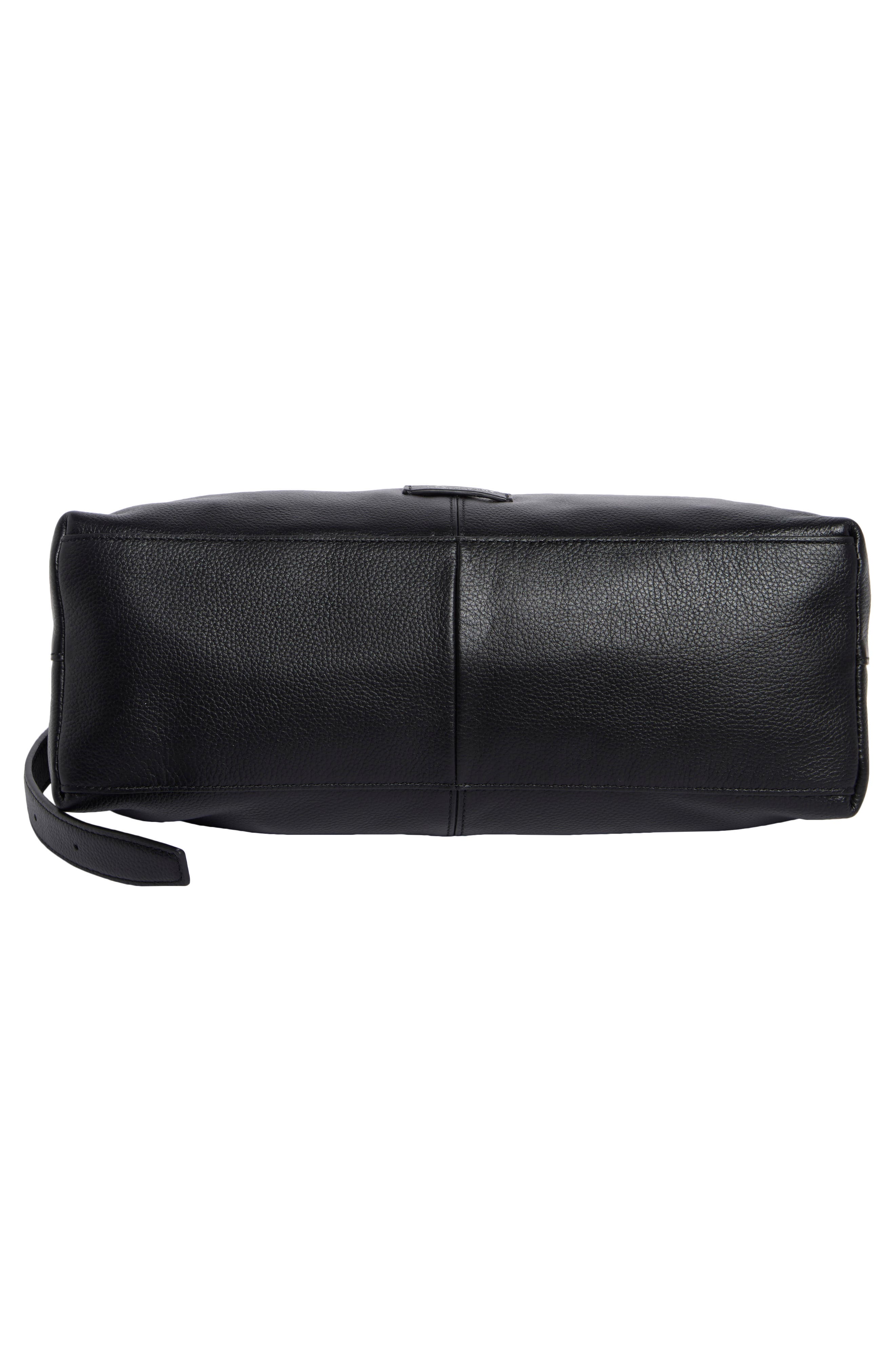 Taylor Leather Shoulder Bag, Alternate, color, BLA