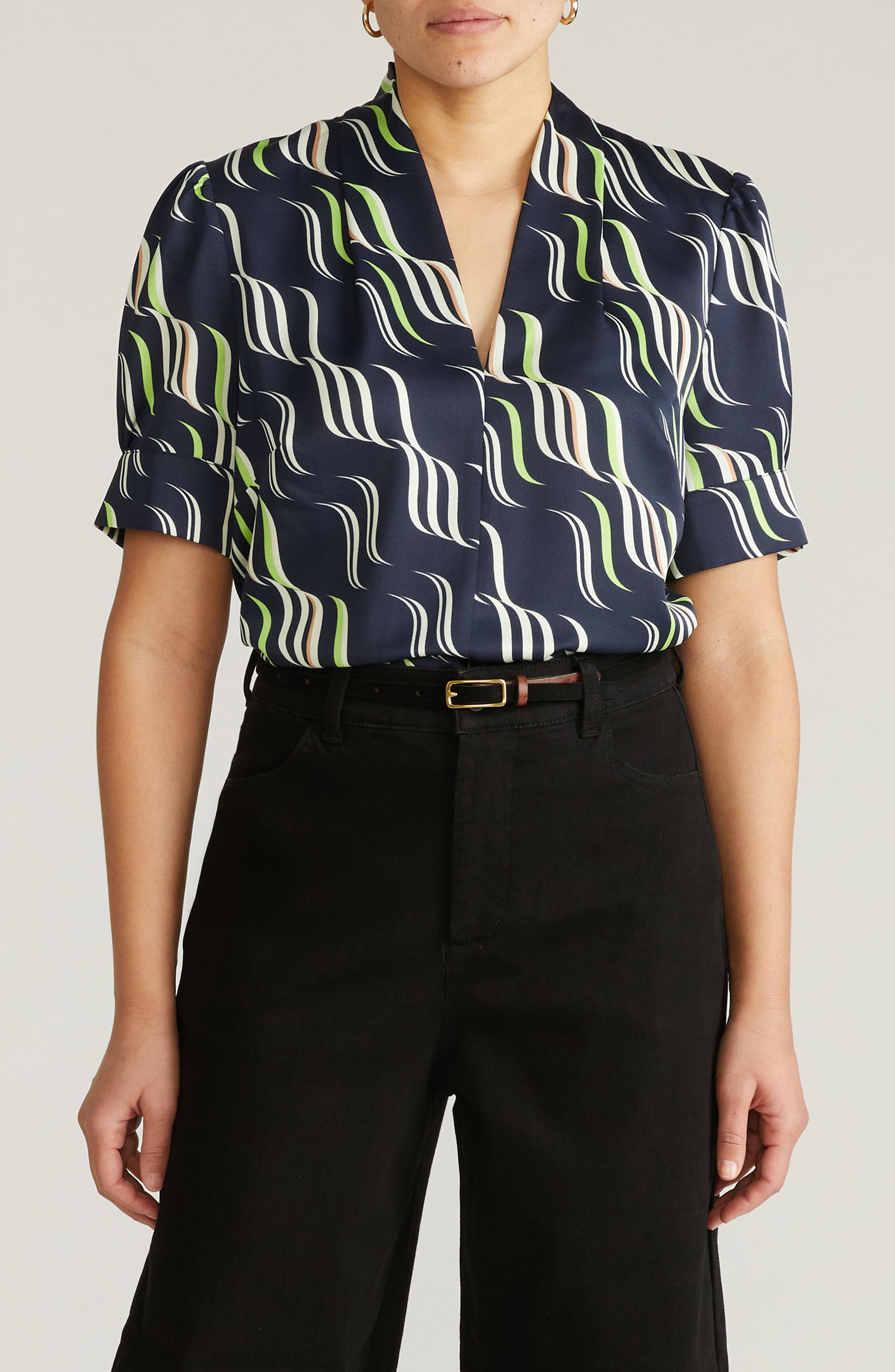 Beatrice Pebble Georgette Top - image 5