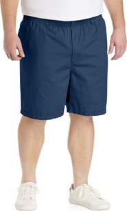 Harbor Bay by DXL Big & Tall Elastic-Waist Shorts