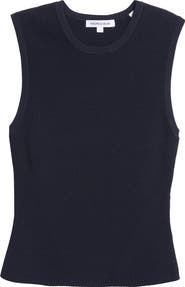 Veronica Beard Rib Sweater Tank