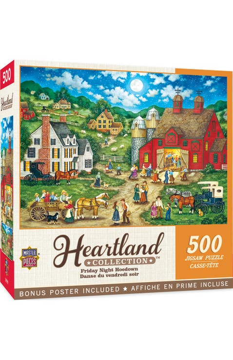 Friday Night Hoe Down 500 Piece Puzzle