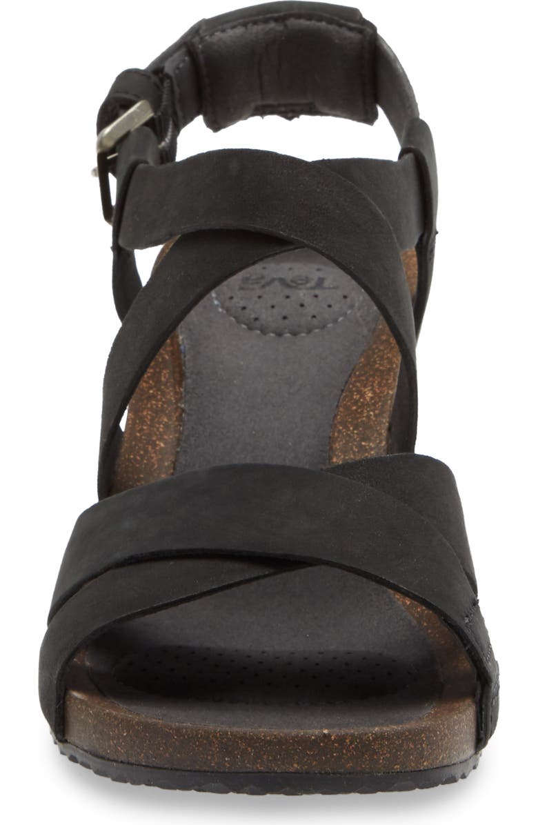 Teva Mahonia Strappy Wedge Sandal, Alternate, color,
