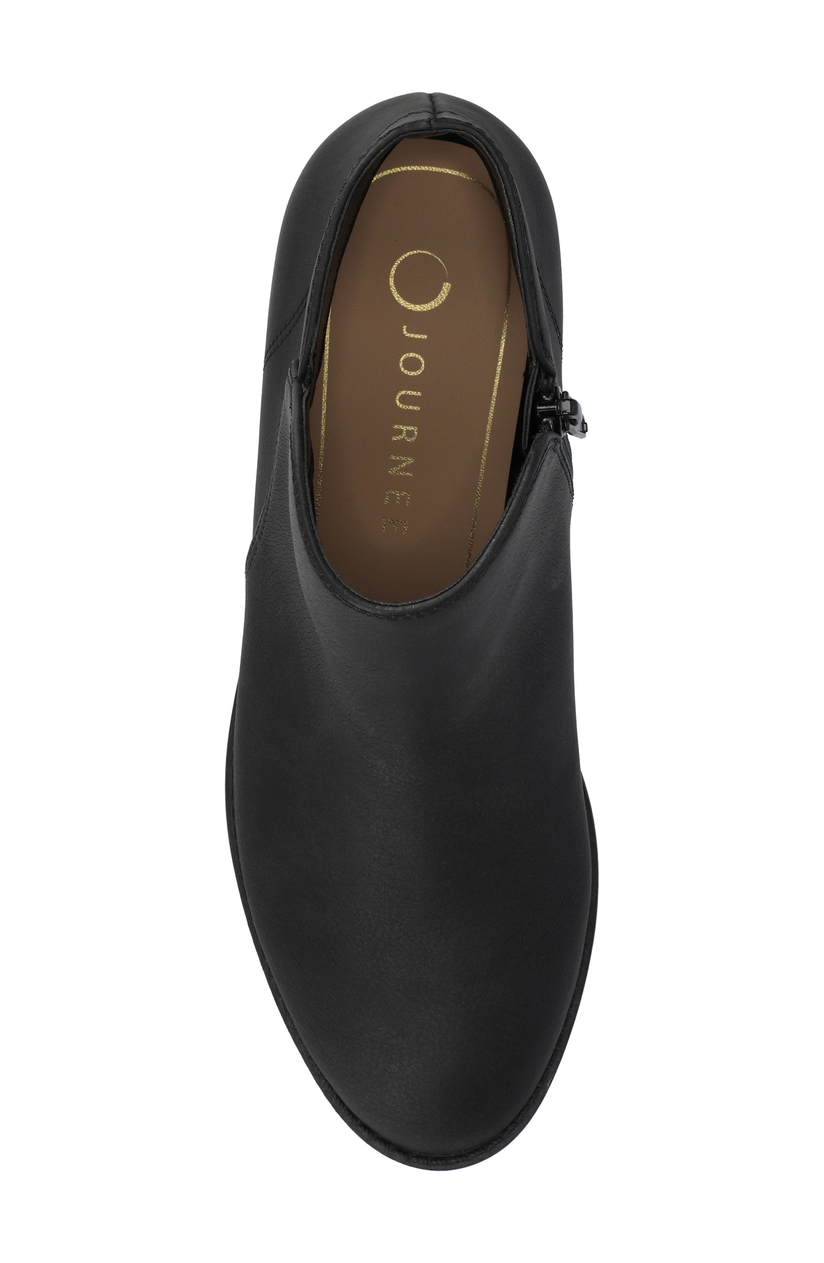 Journee Collection Solarah Ankle Boot, Alternate, color, Vintage Black