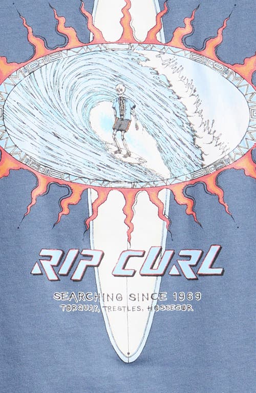 Rip Curl Kids' Raw Energy Muscle Tee In Vintage Navy