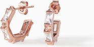 Ora Ana The Claire Hoop Huggies Earrings