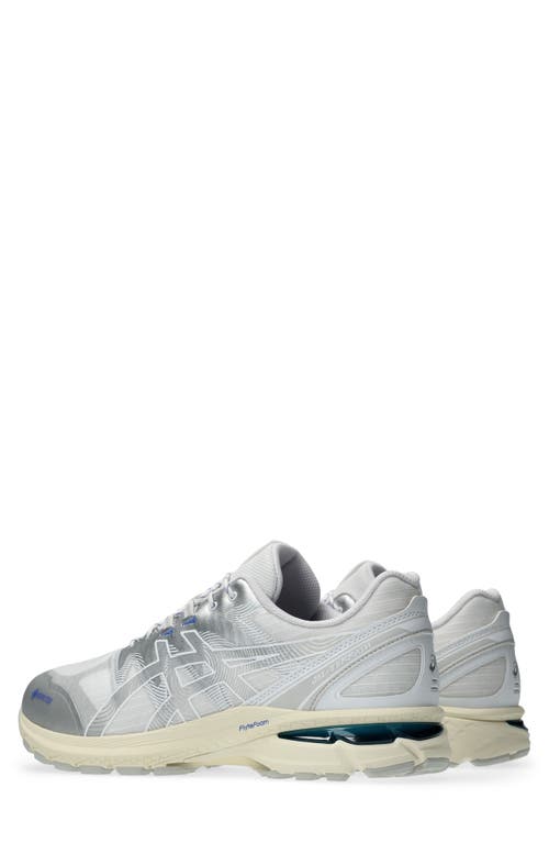 Asics Gtx Mesh Rubber Sole Sneakers In Silver