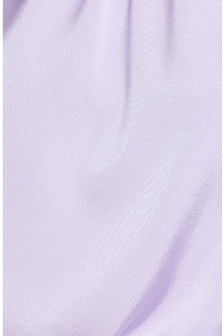 Mock Neck Blouse, Alternate, color, PURPLE SPRAY