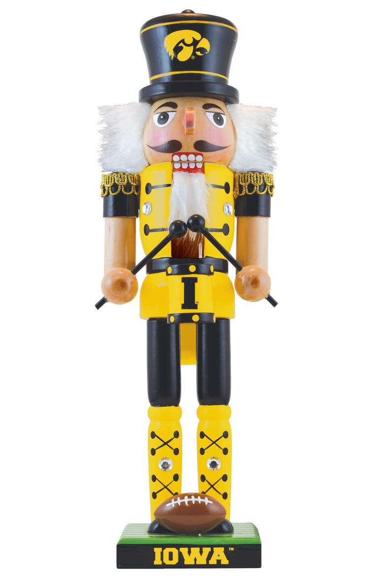 Iowa Hawkeyes Collectible Nutcracker, Main, color, Multicolor