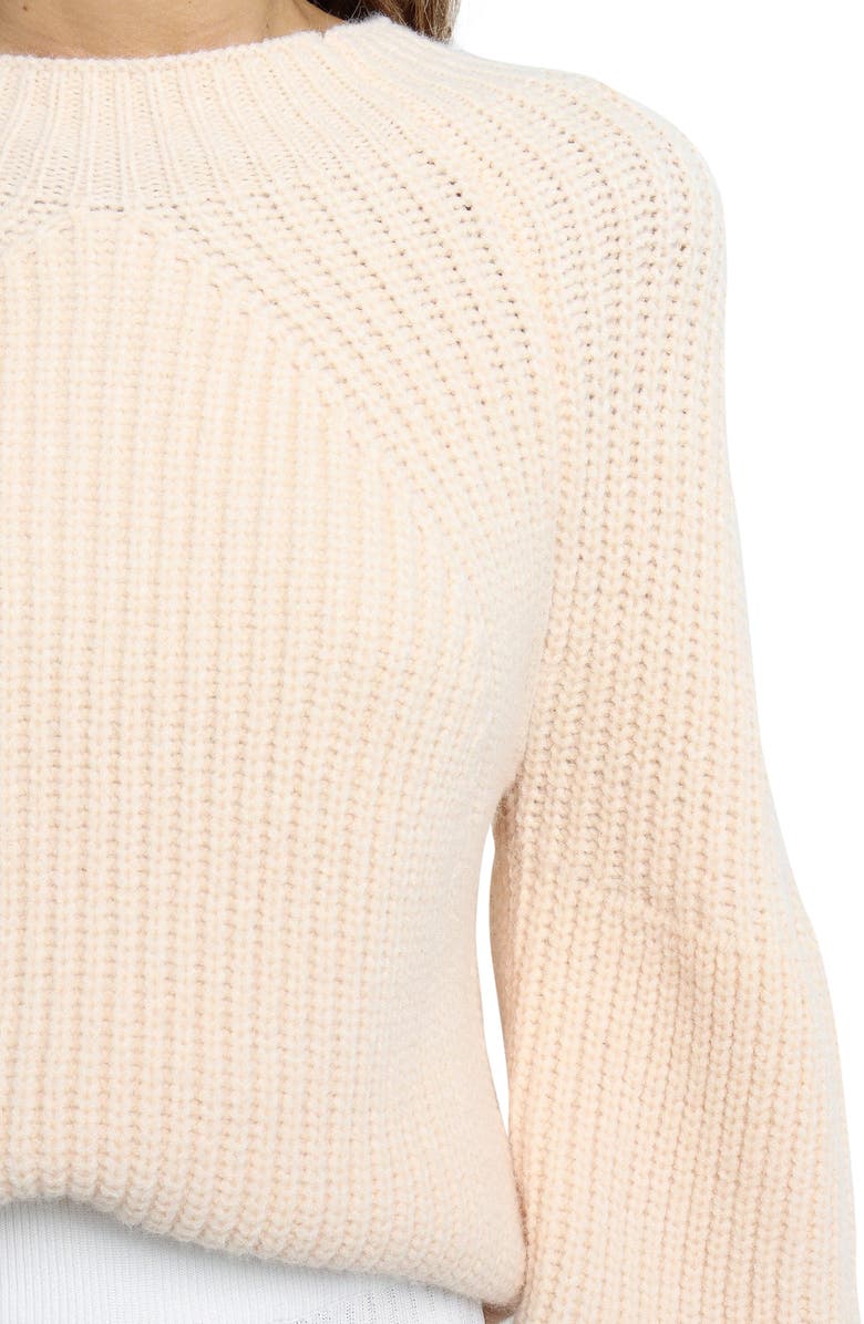 Petal & Pup London Blouson Sleeve Sweater, Alternate, color, Beige