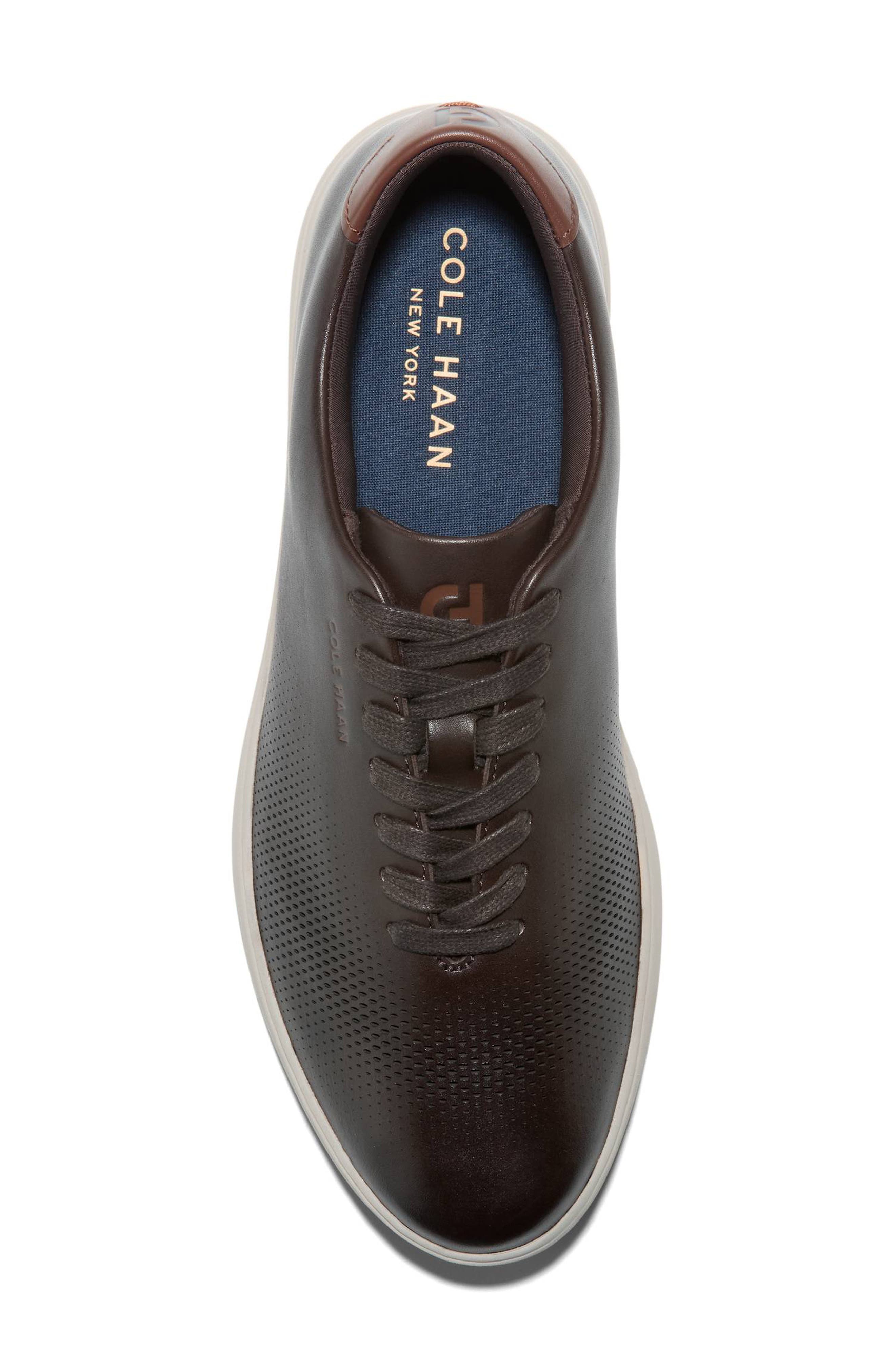 GrandPro CitySpectre Laser Perforated Sneaker, Alternate, color, DARK CHOCOLATE/ CHESTNUT