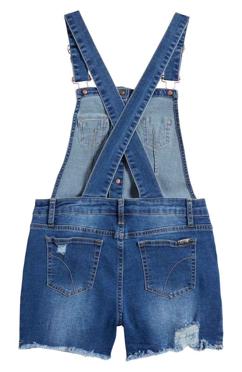 Joe's Kids' Jacky Denim Shortalls, Alternate, color, 
