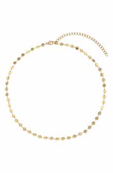 Disc Choker Necklace