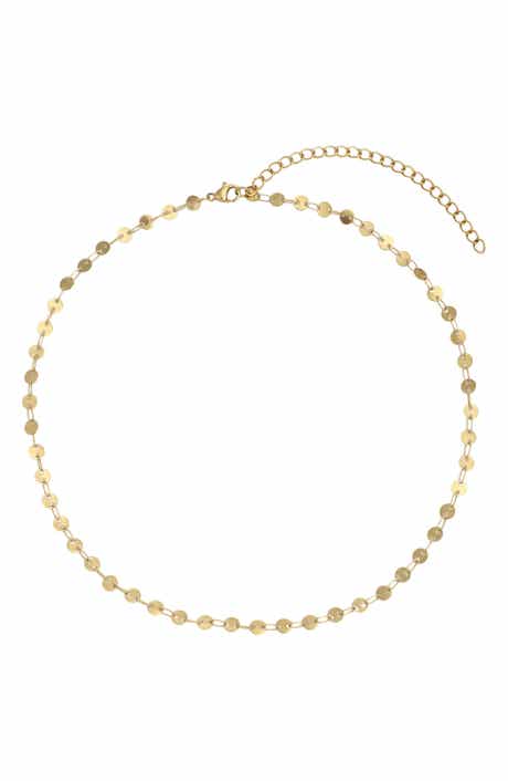 Disc Choker Necklace