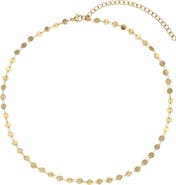 Adornia Disc Choker Necklace
