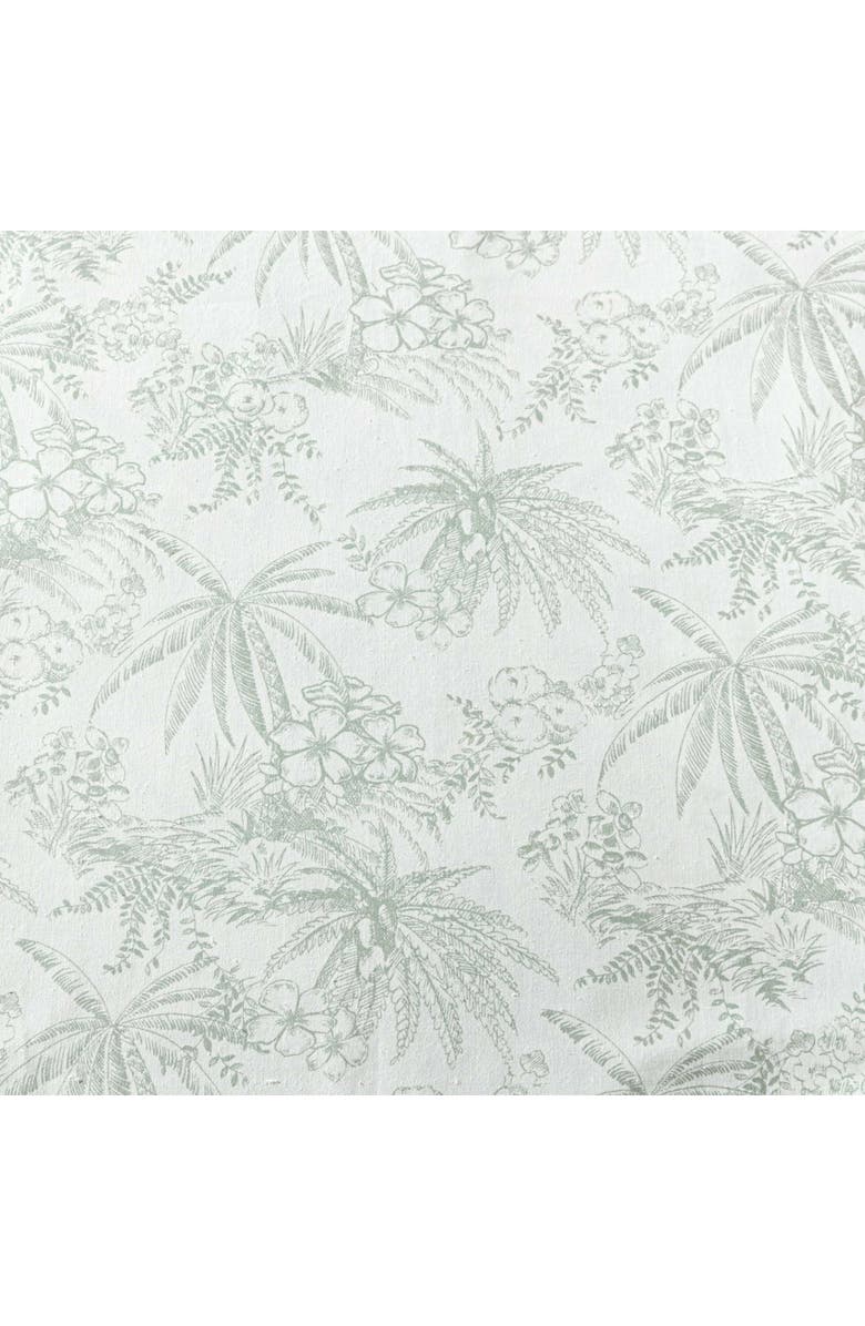 Tommy Bahama Pen and Ink Tropical Shower Curtain, Alternate, color, Spring Green