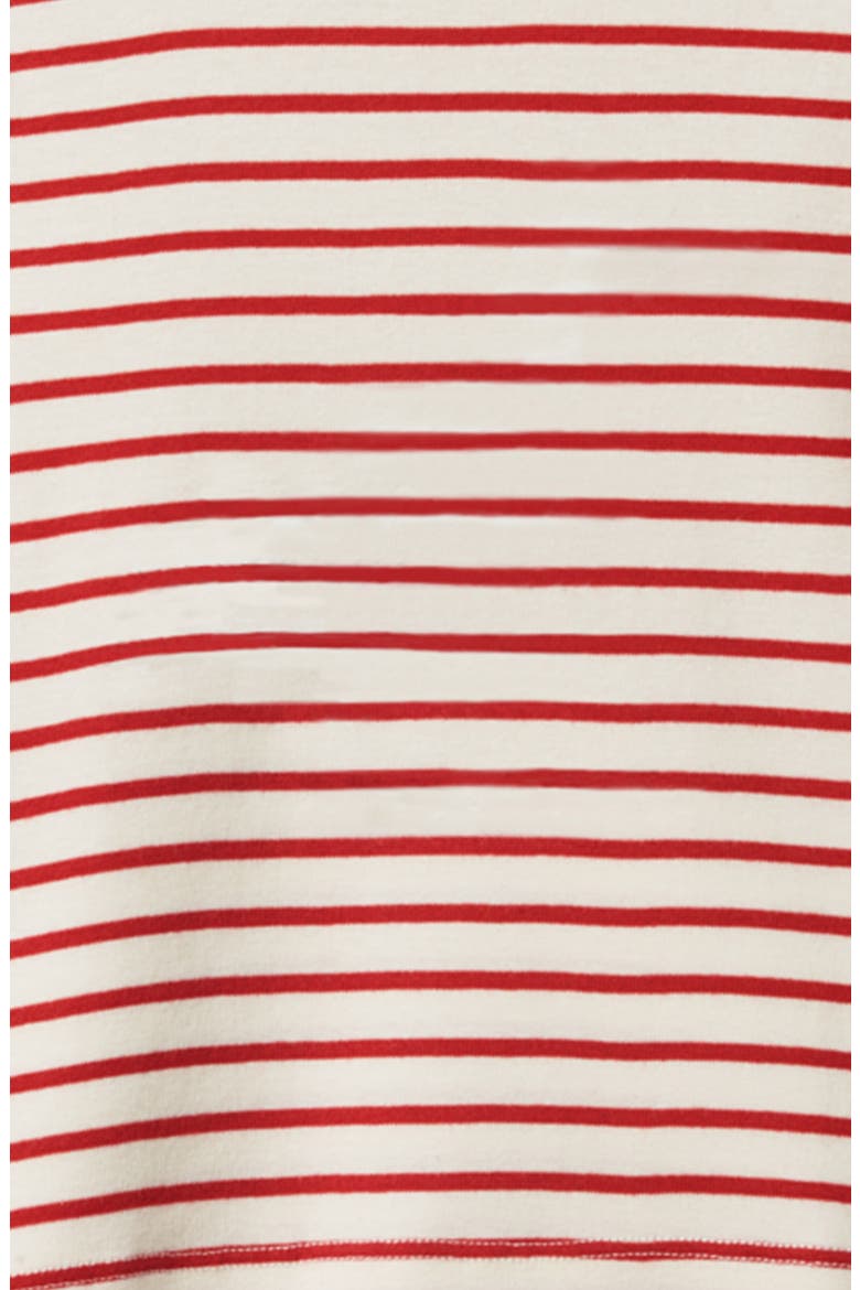 Kids' River Organic Cotton T-Shirt, Alternate, color, RED SAILOR STRIPE