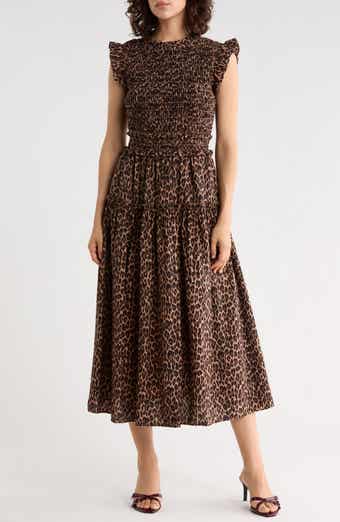 Smocked Mid Dress