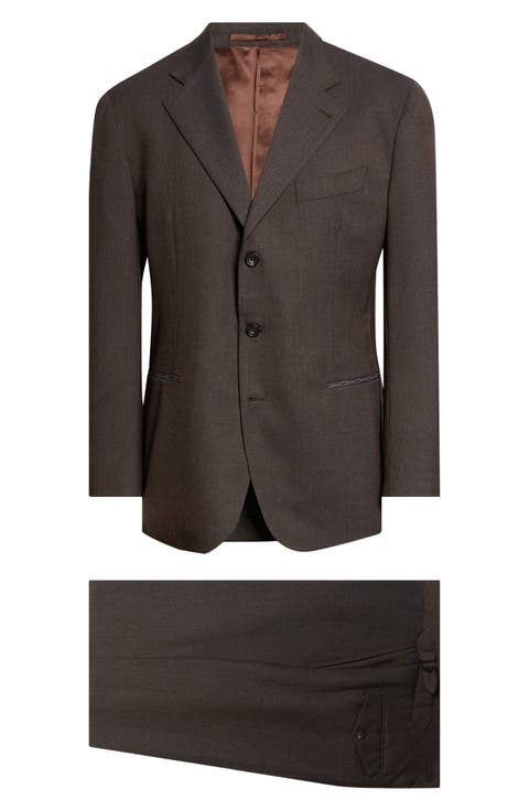 Waverly High Twist Wool Suit