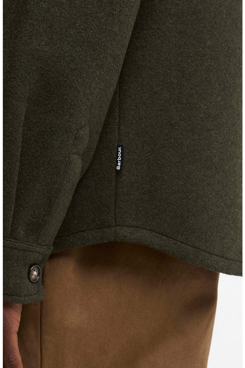 Marltown Wool Blend Shirt Jacket, Alternate, color, SAGE