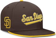 Nike Men's Nike Brown San Diego Padres True Performance Fitted Hat