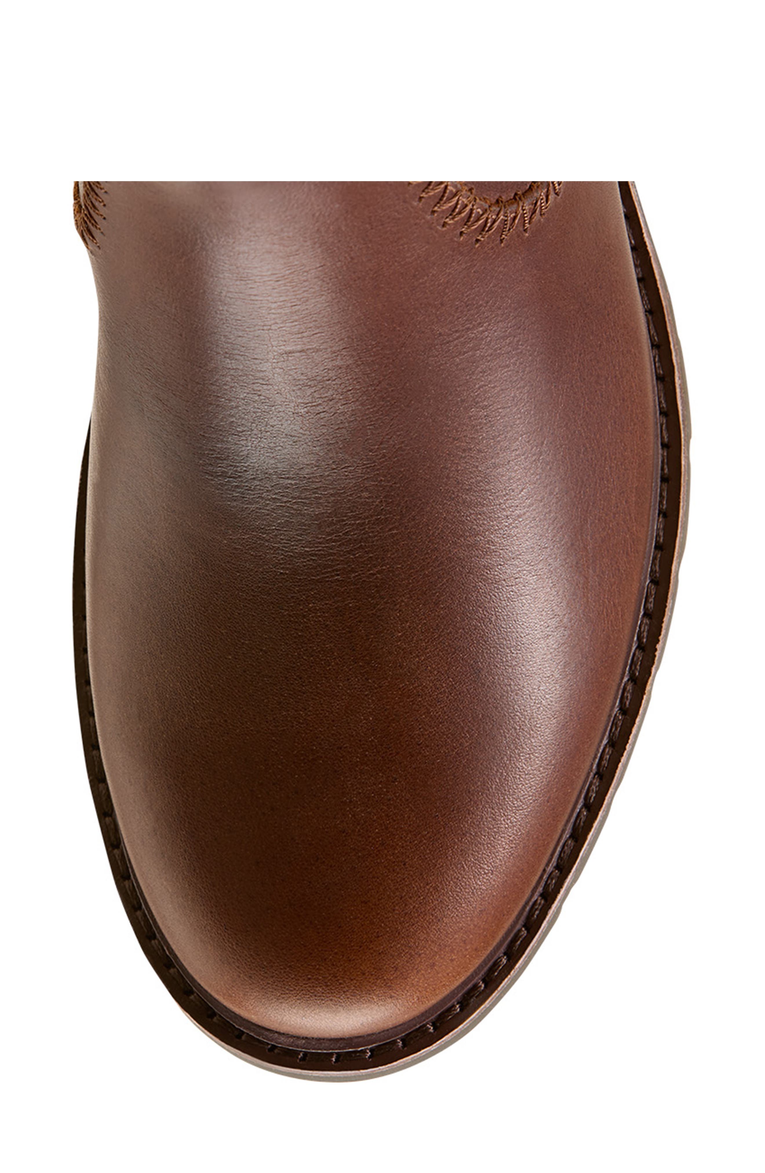 Ariat Wexford Blanket Stitch Chelsea Boot, Alternate, color, Deep Cognac