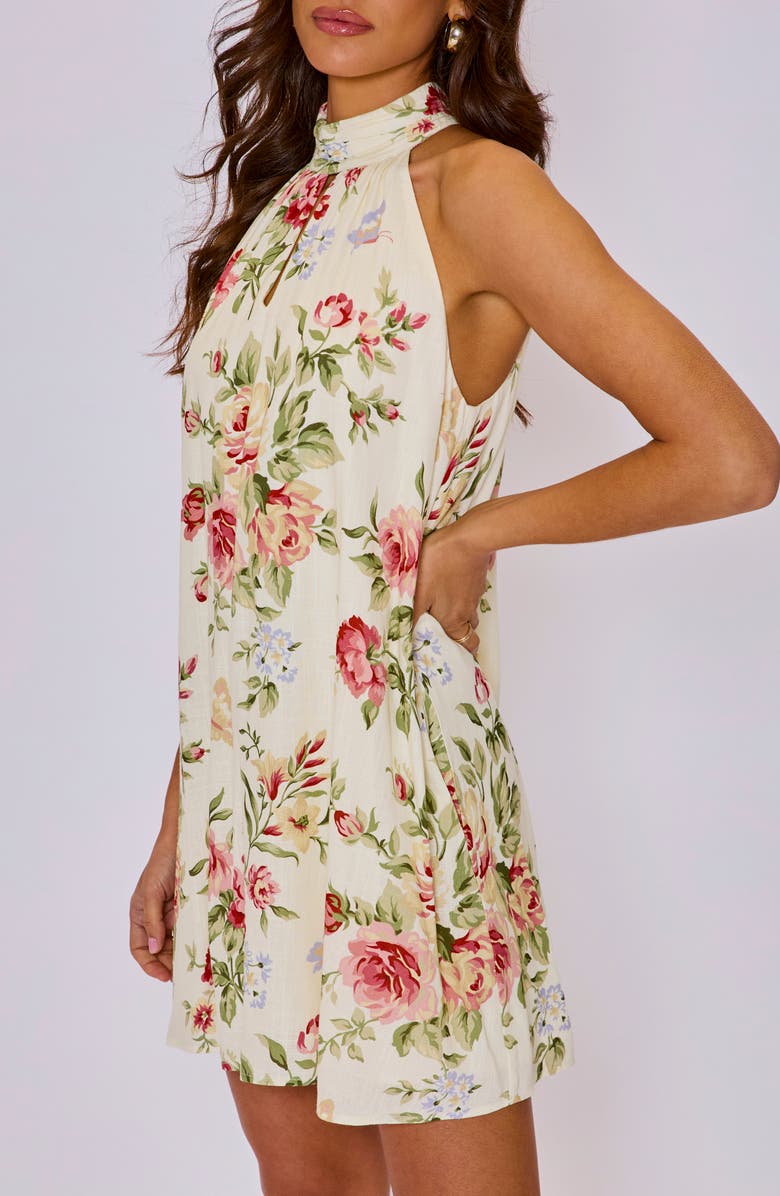 VICI Collection Bloom Floral Minidress, Alternate, color, 