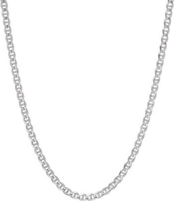 Sterling Silver Marina Chain Necklace
