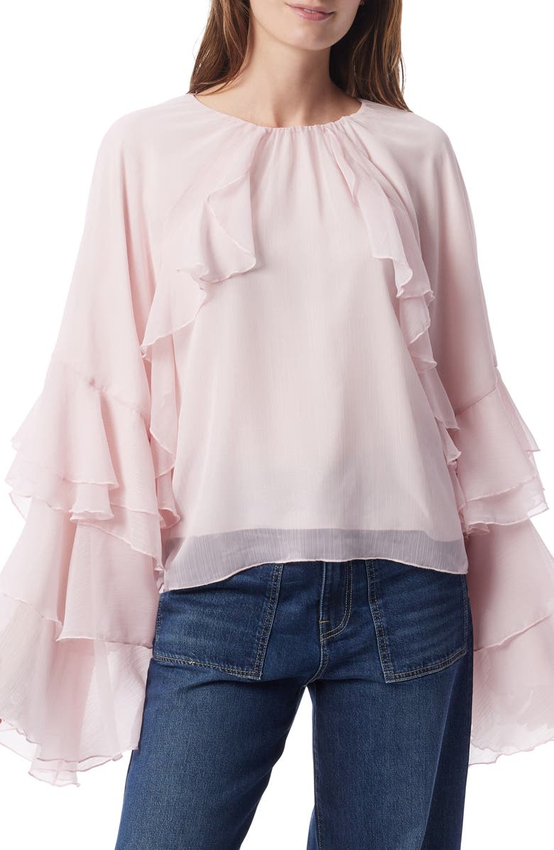 DO by Dee Ocleppo Jovanna Ruffle Top, Main, color, Pale Lilac