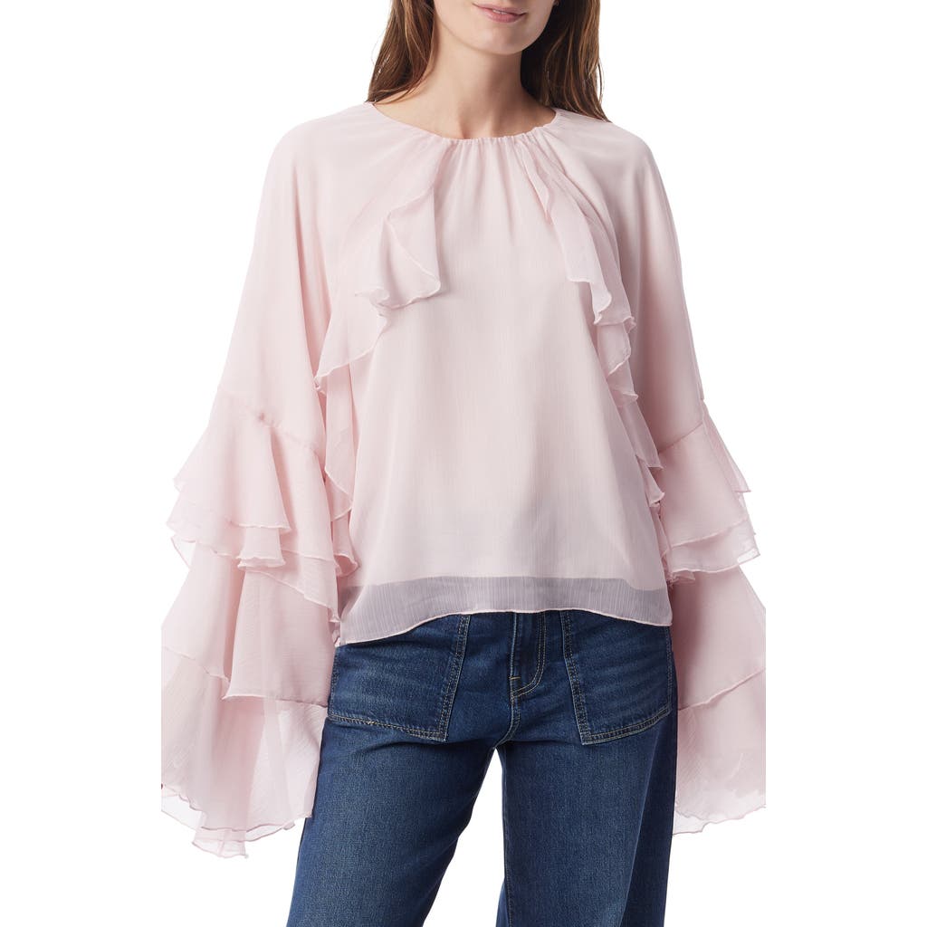 Do By Dee Ocleppo Jovanna Ruffle Top In Pink