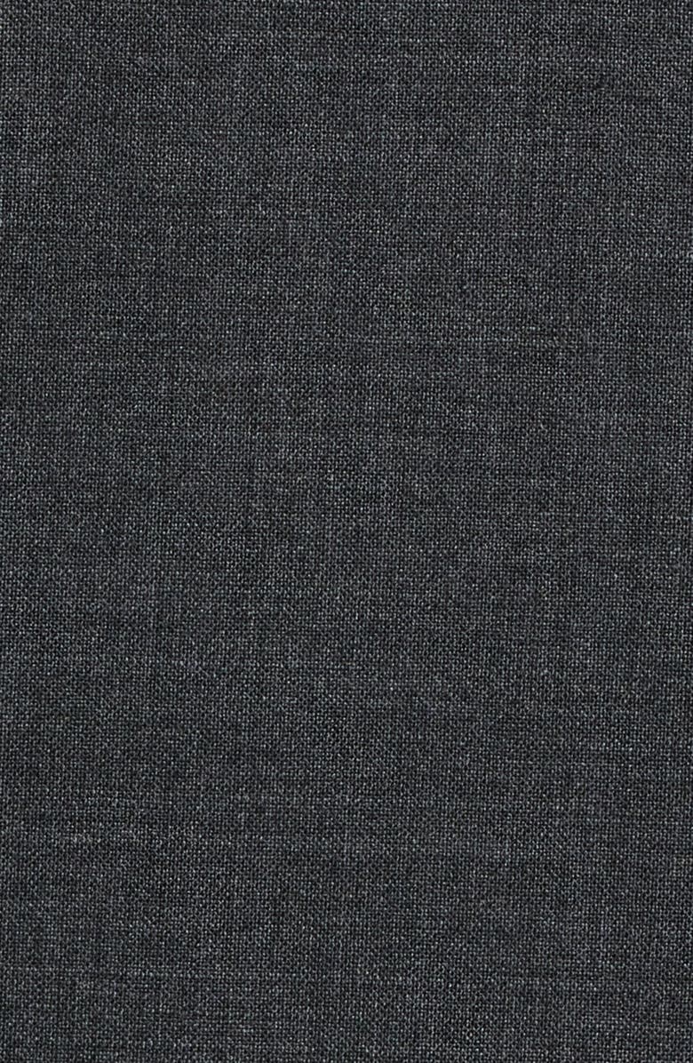 Nordstrom Henrik Trim Fit Solid Stretch Wool Suit Jacket, Alternate, color, Grey Charcoal