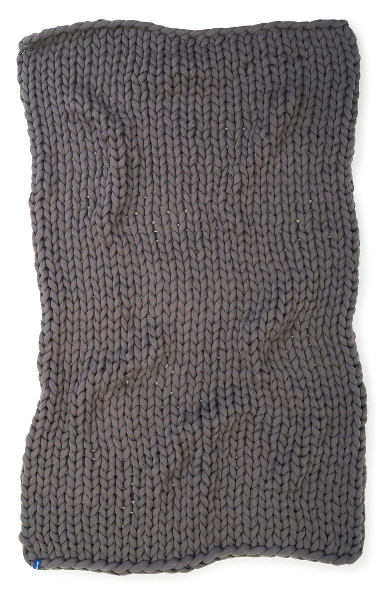 Bearaby Weighted Knit Blanket, Alternate, color, Asteroid Grey