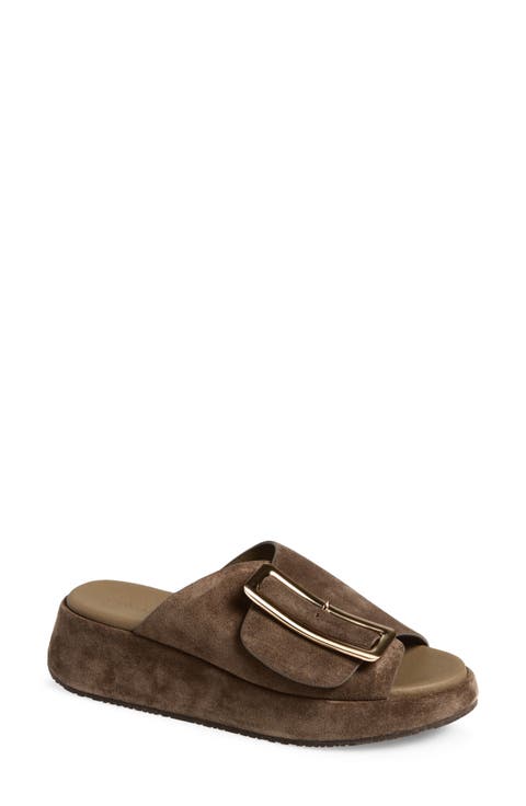Elara Platform Slide Sandal