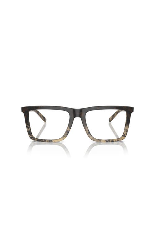 Michael Kors 55mm Rectangle Optical Glasses In Multi