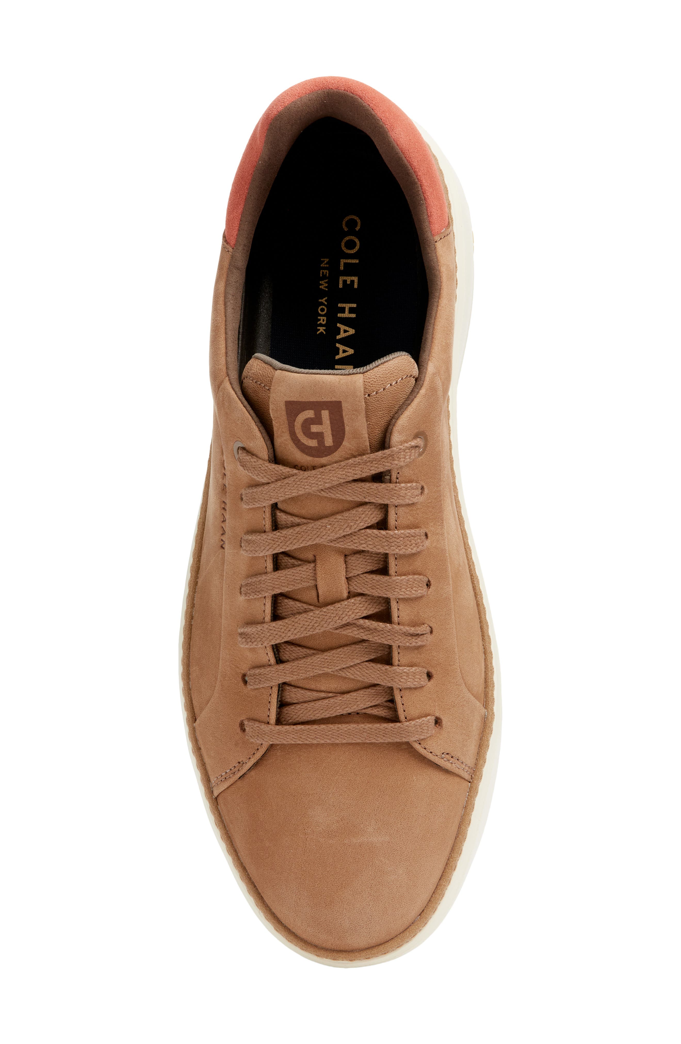 GrandPro Topspin Sneaker, Alternate, color, LIGHT WHISKEY NUBUCK / NATURAL