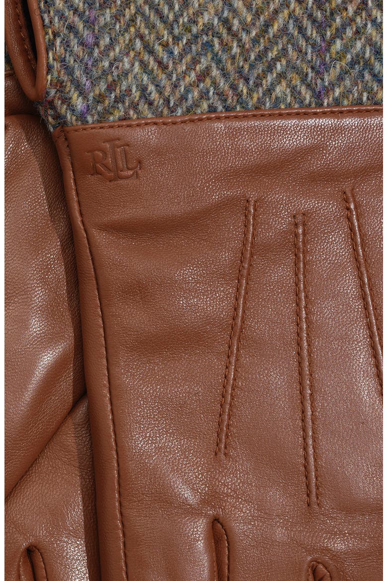 Menswear Hybrid Glove, Alternate, color, Cuoio