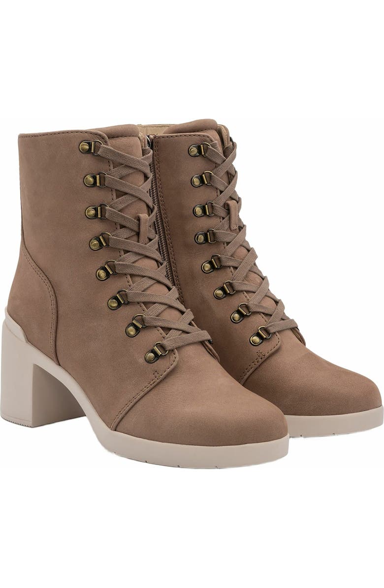 ABEO Metropolis Lace Boot, Alternate, color, Beige - Regular