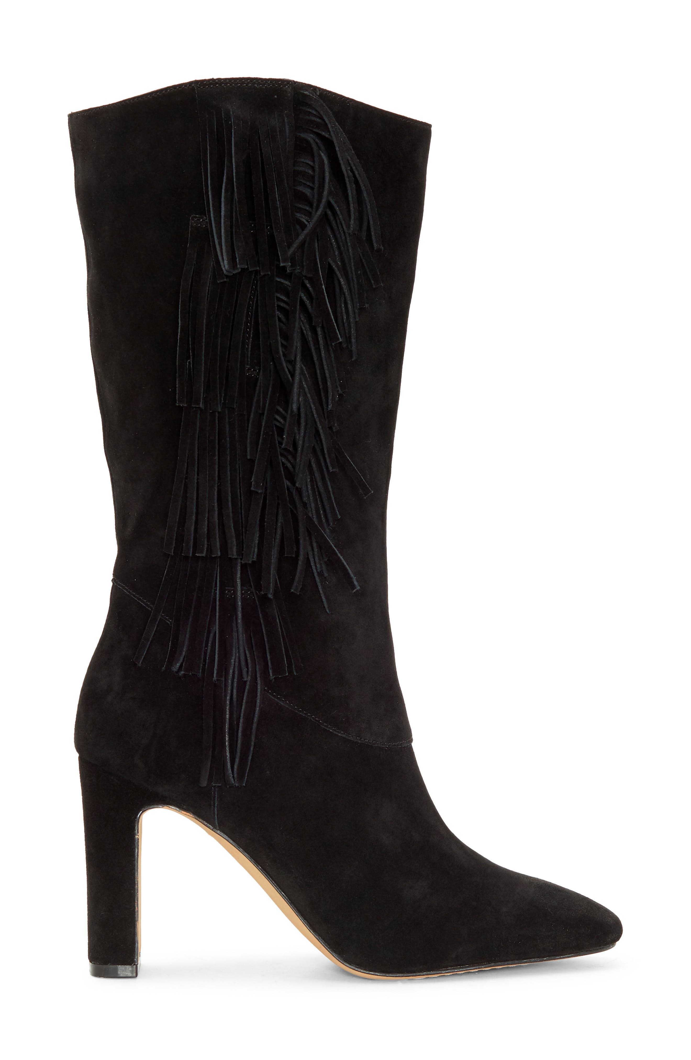 Vince Camuto Sterla Fringe Boot, Alternate, color, 