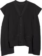 Sacai Rib V-Neck Cardigan