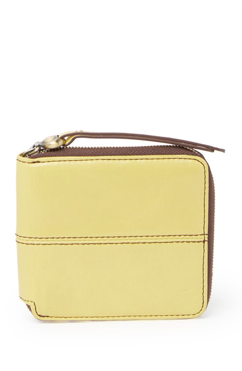 HOBO Zippy Leather Zip Around Wallet, Main, color, 