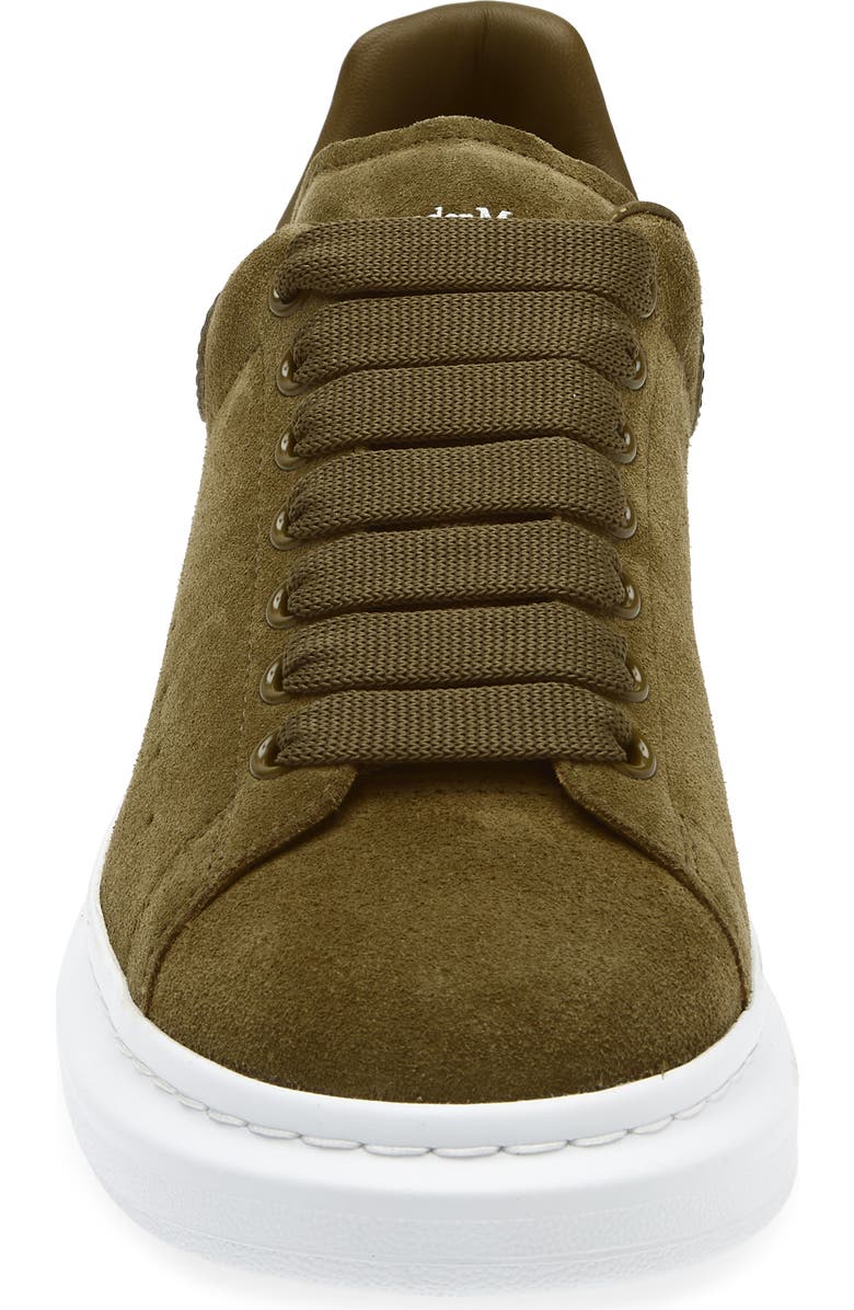 McQueen Oversize Sneaker, Alternate, color, Green