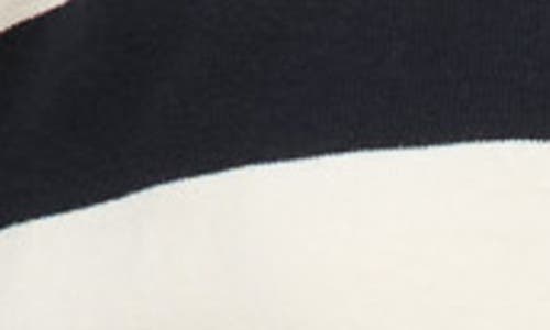 Alex Mill Bond St Striped Polo In Cotton Cashmere In Black