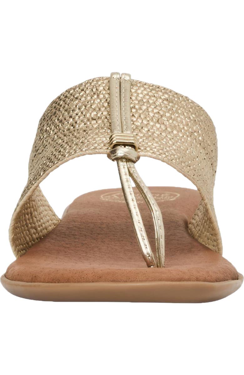 André Assous Woven Sandal, Alternate, color, Platino