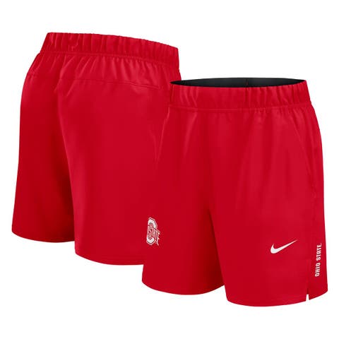 Men's Nike Scarlet Ohio State Buckeyes Primetime Woven Victory Performance Shorts
