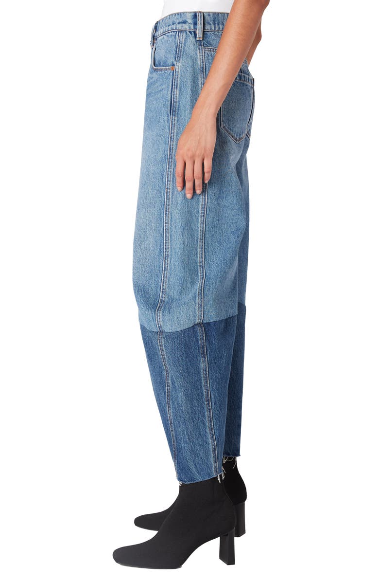 BLANKNYC Barrel Leg Jeans, Alternate, color, 