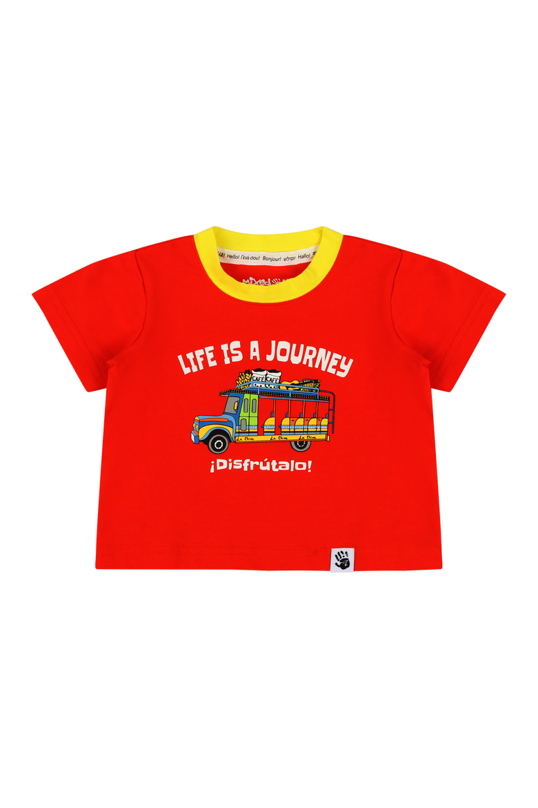 Kids Suave Graphic Short Sleeve T-Shirt, Main, color, Chiva