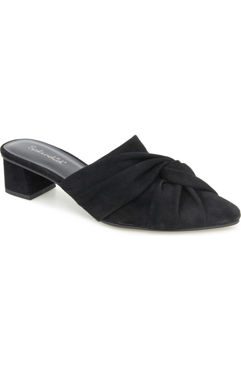 Splendid Lanis Block Heel Mule, Main, color, Black