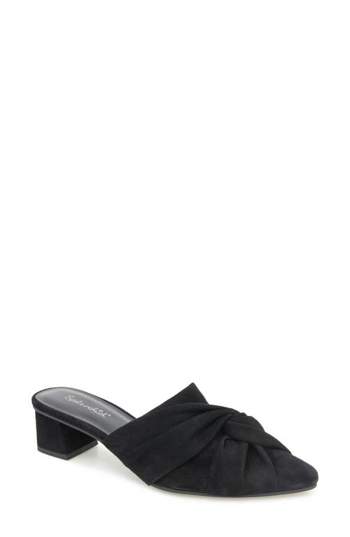 Splendid Lanis Block Heel Mule In Black