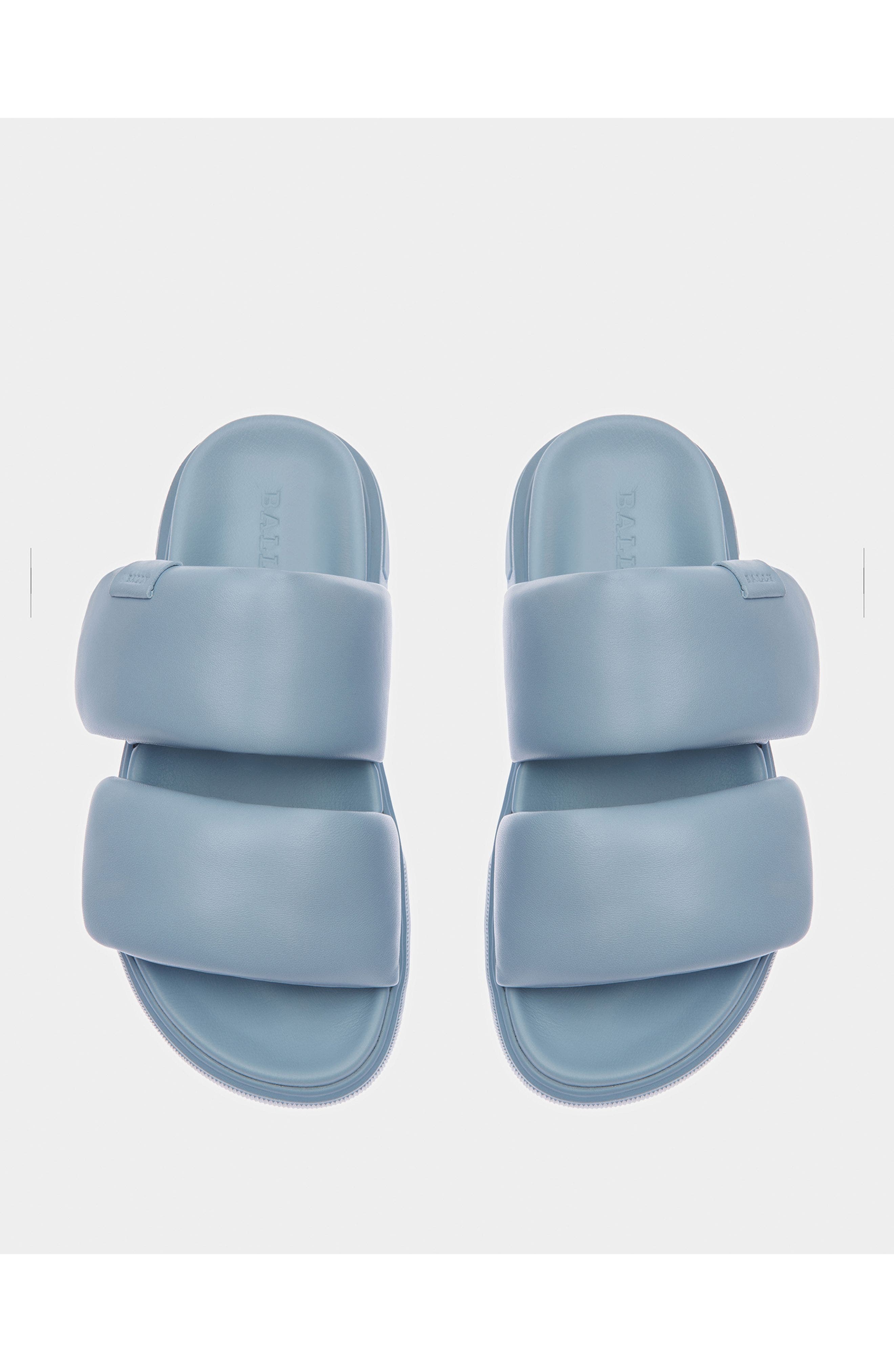 Bally Joey-W Leather Sandals, Alternate, color, Blue