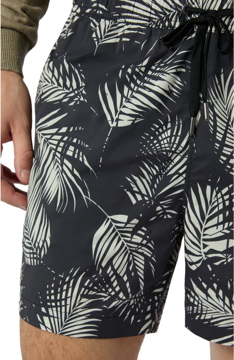 Onia Charles 5" Swim Trunk, Alternate, color, Black/Off White